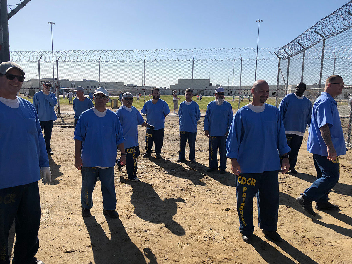 Avenal State Prison garden